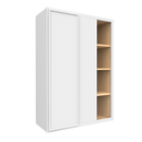 Load image into Gallery viewer, RTA - Slim Shaker Oatmeal - Wall Blind Corner Cabinets - 30&quot;W x 42&quot;H x 12&quot;D