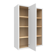 Load image into Gallery viewer, RTA - Slim Shaker Oatmeal - Wall Blind Corner Cabinets - 30&quot;W x 42&quot;H x 12&quot;D