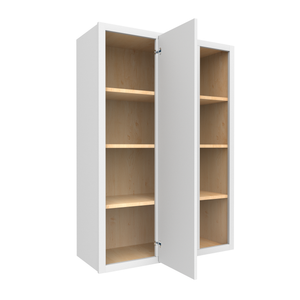 RTA - Slim Shaker Oatmeal - Wall Blind Corner Cabinets - 30"W x 42"H x 12"D