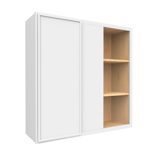 RTA - Slim Shaker Oatmeal - Wall Blind Corner Cabinets - 36