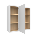 Load image into Gallery viewer, RTA - Slim Shaker Oatmeal - Wall Blind Corner Cabinets - 36&quot;W x 36&quot;H x 12&quot;D