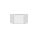 Load image into Gallery viewer, RTA - Slim Shaker Oatmeal - Diagonal Corner Wall Cabinets - 24&quot;W x 12&quot;H x 12&quot;D