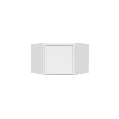 RTA - Slim Shaker Oatmeal - Diagonal Corner Wall Cabinets - 24