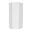 Load image into Gallery viewer, RTA - Slim Shaker Oatmeal - Diagonal Corner Wall Cabinets - 24&quot;W x 42&quot;H x 12&quot;D