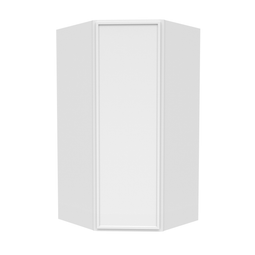 RTA - Slim Shaker Oatmeal - Diagonal Corner Wall Cabinets - 27