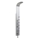 Load image into Gallery viewer, 65 in. 6-Jet Stainless Steel Shower Panel System with Fixed Round Rainfall Showerhead &amp; Handheld Shower, Self-Cleaning &amp; Jet Massage Feature