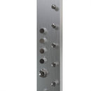 Load image into Gallery viewer, 65 in. 6-Jet Stainless Steel Shower Panel System with Fixed Round Rainfall Showerhead &amp; Handheld Shower, Self-Cleaning &amp; Jet Massage Feature