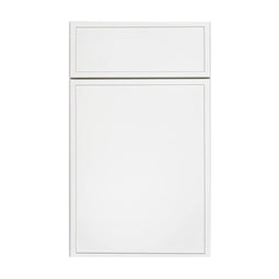 RTA - Slim Shaker Oatmeal - Wall Square Corner Cabinets - 24