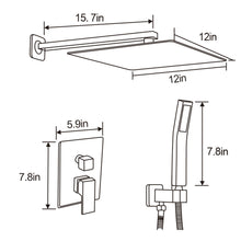 Load image into Gallery viewer, 12 Inch Shower Head