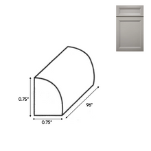 Load image into Gallery viewer, RTA - Windsor Ashen - Quarter Round Molding - 96&quot;W x 0.75&quot;H x 0.75&quot;D - WA-QR