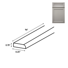 Load image into Gallery viewer, RTA - Windsor Ashen - Scribe Molding - 96&quot;W x 0.75&quot;H x 0.25&quot;D