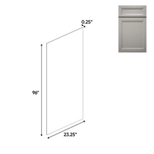 Load image into Gallery viewer, RTA - Windsor Ashen - Side Finished Skins - 24&quot;W x 96&quot;H x 0.25&quot;D