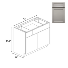 Load image into Gallery viewer, RTA - Windsor Ashen - Vanity Consoles - 42&quot;W x 34.5&quot;H x 21&quot;D