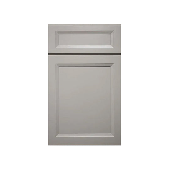 RTA - Windsor Ashen - Three Drawer Base Cabinets - 18"W x 34.5"H x 24"D