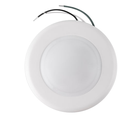 4" LED Disk Downlight, 10W, 5CCT Changeable:27K/30K/35K/40K/50K, 120V AC, Damp Rated