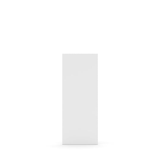 RTA Shaker White - Cabinet Side Finished Skins - 30"H x 12"W