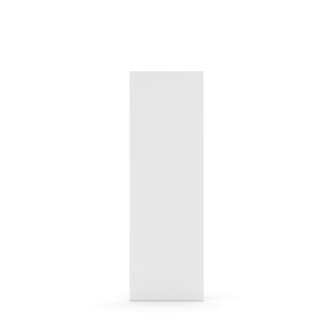 RTA - Shaker White - Wall Side Finished Skin - 11.25"W x 36"H x 0.25"D