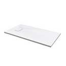 Load image into Gallery viewer, 60&quot; X 76&quot; Armani Grey Alcove Shower Wall Kit - Shower Door / Wall System / Solid Surface Shower Base Tray with Covered Drain