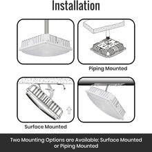 Load image into Gallery viewer, LED Canopy Light with 30W - 70W Selectable Wattage &amp; 3000K - 5000K CCT – Bronze - LEDMyPlace