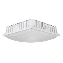 Load image into Gallery viewer, LED Canopy Light with 30W - 70W Selectable Wattage &amp; 3000K - 5000K CCT– White - LEDMyPlace