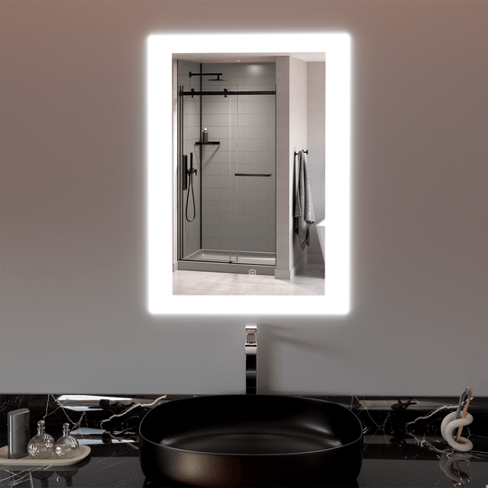LED Mirror for Bathroom 24"x 36" w/ Backlit, Anti - Fog LED Vanity Mirror, CCT Changable (3 Colors), Memory Function, Touch Switch, Wateroroofed UL ETL Listed - LEDMyPlace