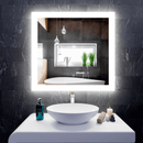 Load image into Gallery viewer, LED Mirror for Bathroom 36&quot;x 36&quot; w/ Backlit, Anti - Fog LED Vanity Mirror, CCT Changable (3 Colors), Memory Function, Touch Switch, Wateroroofed UL ETL Listed - LEDMyPlace