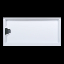 Load image into Gallery viewer, 60 in. L x 30 in. W Acrylic Shower Base With Drain, Single Threshold Shower Pan - PRO