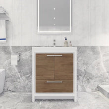 Load image into Gallery viewer, Divine Freestanding Bathroom Vanity With Acrylic Sink, Soft Closing Doors &amp; Drawers