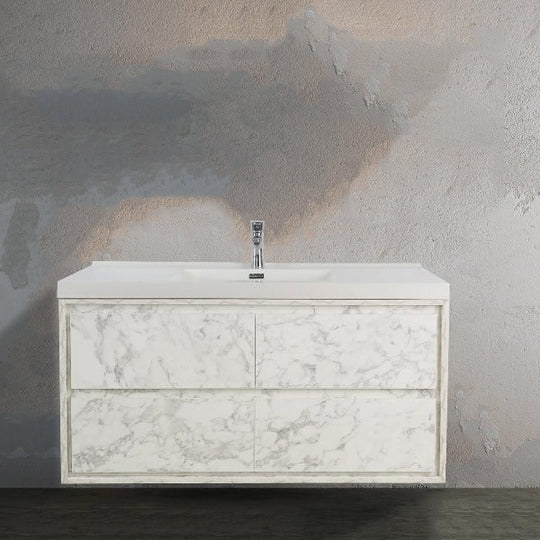 Saviour Wall Mounted Bathroom Vanity with Reinforced Acrylic Sink