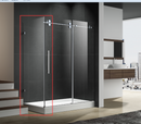 Load image into Gallery viewer, 36 x 76 Inch Shower Door Return Panel - Polished Chrome (IVA-03A22)