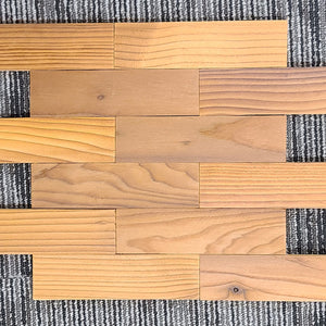 12" x 12" x 0.59 mm Subway Wood Mosaic Tile (14.92 sq.ft/ctn)