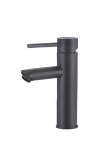 Matte Black Bathroom Faucet With Single Handle