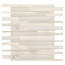 Load image into Gallery viewer, American Olean Delfino Simply White 12&quot; x 13&quot; Glass Marble Mosaic