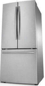 30 Inch Freestanding French Door Refrigerator With 21.8 cu. ft. Total Capacity, 5 Glass Shelves, 7.0 cu. ft. Adjustable Glass Shelves in Stainless Steel