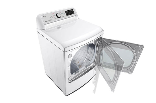 7.3 cu. ft. Ultra Large Capacity Smart wi-fi Enabled Front Load Electric Dryer with Sensor Dry Technology