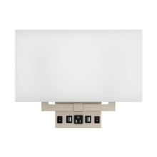 Load image into Gallery viewer, brushed-nickel-wall-sconce-with-switch
