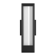 Load image into Gallery viewer, black-aluminum-led-outdoor-wall-cylinder-light