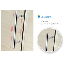 Load image into Gallery viewer, Shower Door - 48&quot; x 80&quot; Bright Chrome