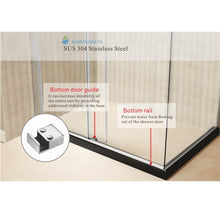 Load image into Gallery viewer, Shower Door - 48&quot; x 80&quot; Bright Chrome
