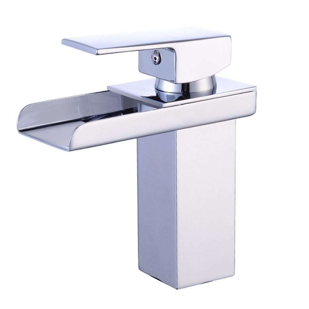 Single Handle Bathroom Faucet With 304 Hoses