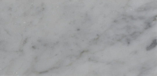 3 X 6 in. Bianco Carrara White Honed Marble Tile