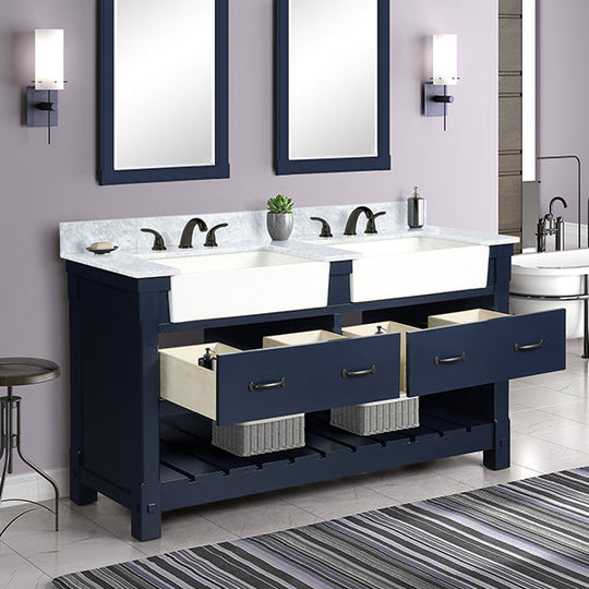 Bathroom Vanities With Sink - Premium Farmington Family