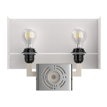 Load image into Gallery viewer, brushed-nickel-wall-sconce-with-switch