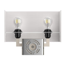 Load image into Gallery viewer, brushed-nickel-wall-sconce-with-switch