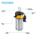 Load image into Gallery viewer, 150w-work-light-fixture-with-cage-5000k-18000-lumens-ip65-rated