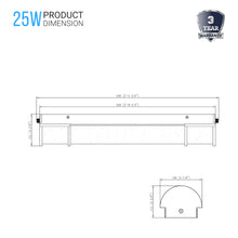 Load image into Gallery viewer, dimmable-led-half-cylinder-vanity-light-fixture