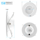 Load image into Gallery viewer, 12-pack-5-6-inch-dimmable-led-downlights-1100-lumens-15w