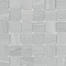 Load image into Gallery viewer, 2 x 2 in. Davenport Ice Basketweave Matte Glazed Porcelain Mosaic