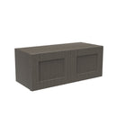 Load image into Gallery viewer, Elegant Smoky Grey - Double Door Wall Cabinet | 30&quot;W x 12&quot;H x 12&quot;D