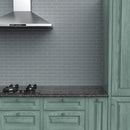 Load image into Gallery viewer, 2 x 6 in. Soho Cloud Blue Matte Glazed Porcelain Brick Mosaic